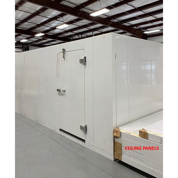 New 10&#39; x 25&#39; x 8&#39;2&quot;H Walk-in Freezer with Floor