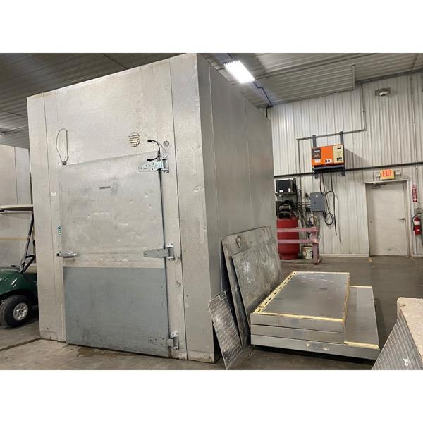 8&#39; x 10&#39; x 10&#39;6&quot;H KPS Walk-in Cooler with Floor (S)