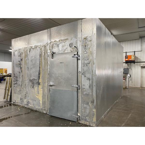 14&#39; x 16&#39; x 10&#39;6&quot;H KPS Walk-in Freezer with Floor