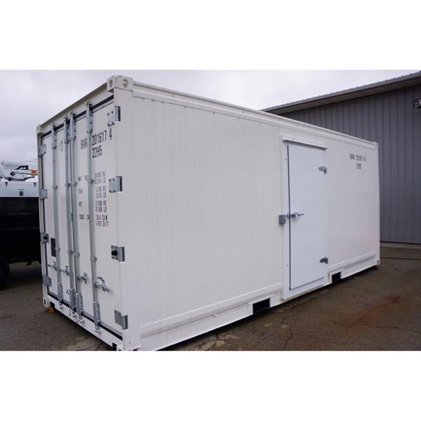 8&#39; x 20&#39; Refrigerated Container with 2.5HP Remote Medium Temperature System (Cooler)