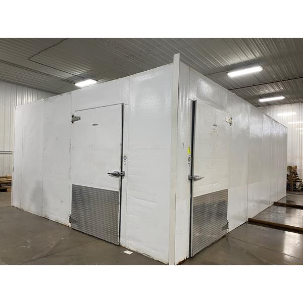 19' x 28'1" x 10'H (Irregular) KPS Walkin Cooler (533 Sq. Ft.) Barr Commercial Refrigeration