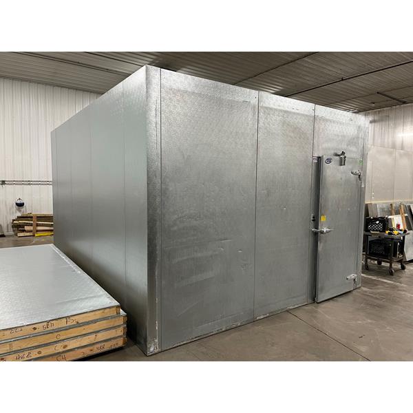 12' x 15'5" x 8'8"H CCI Walkin Cooler or Freezer (185 Sq. Ft.) Barr
