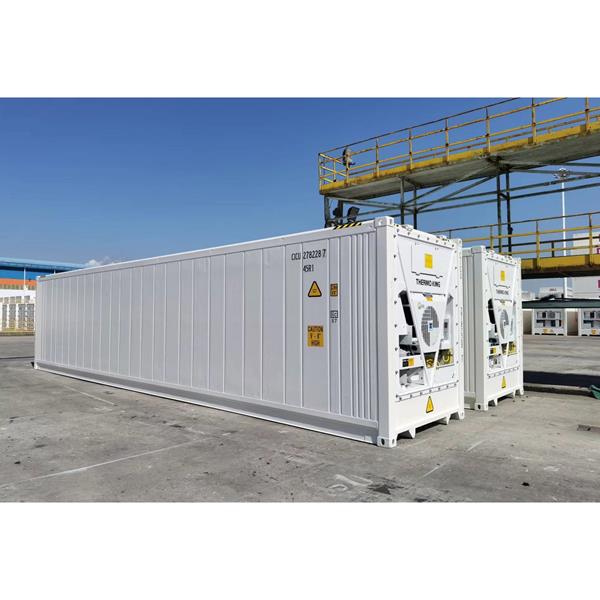 40&#39; Reefer Container with Thermoking Magnum Refrigeration &amp; Side Door (Dual Temp Cooler-Freezer)