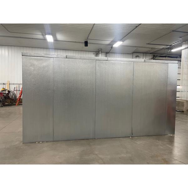 15'7" x 16'9" x 8'H Walkin Cooler (261 Sq. Ft.) Barr Commercial