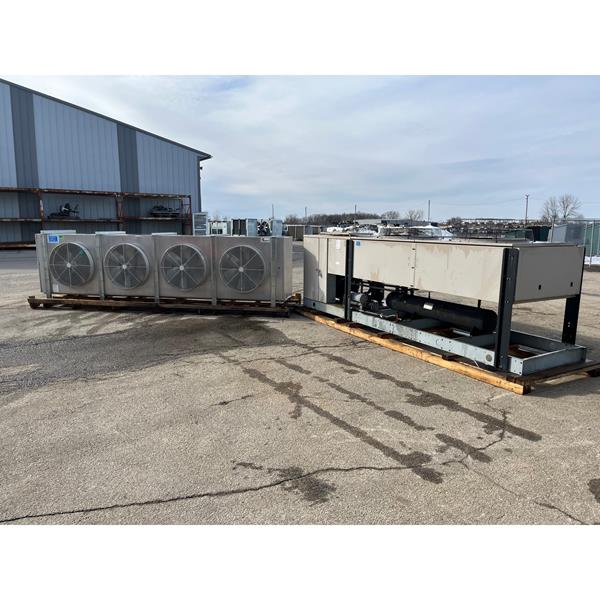 30 HP Medium Temp System Industrial Refrigeration Systems