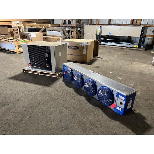 3 HP Heatcraft Surplus Medium Temp System w/ electric defrost (3 ph 208/230v)