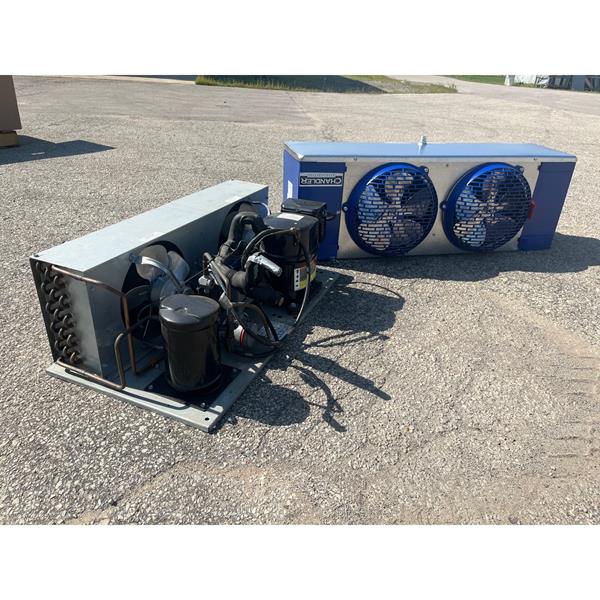 1 HP used-new Medium Temp Refrigeration System (1 ph 115v)