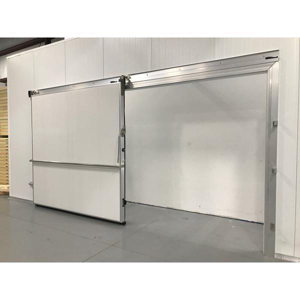 New 8&#39;x 8&#39;H Manual Sliding Cooler-Freezer Door