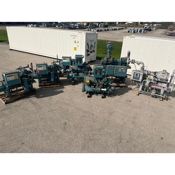 Screw Compressors. large lot liquidation!!  7 units.