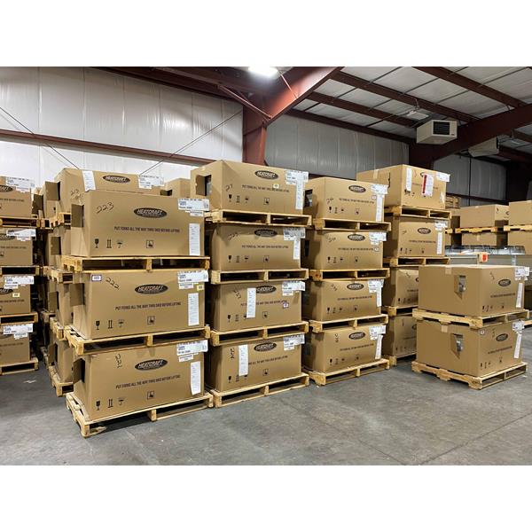 Huge inventory of surplus evaporators