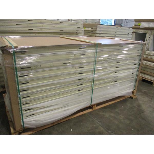 19&#39;8&quot; x 40&#39; x 9&#39;7&quot;H  Surplus Walk-in Combo Cooler/Freezer with floor
