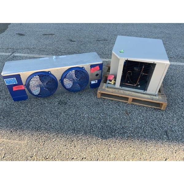 1 HP Used-Surplus Heatcraft Medium Temp Refrigeration System