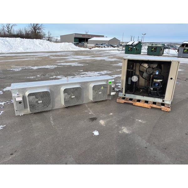 10 HP Used Heatcraft Low Temp Refrigeration System (460v)