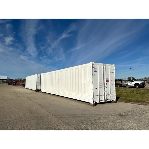 Used 40&#39; Reefer Container with Carrier Primeline Refrigeration (Dual Temp Cooler-Freezer)